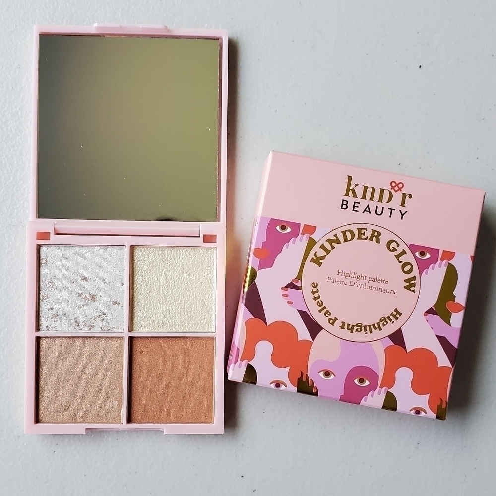 KNDR Beauty Kinder Glow Highlighting Pallet